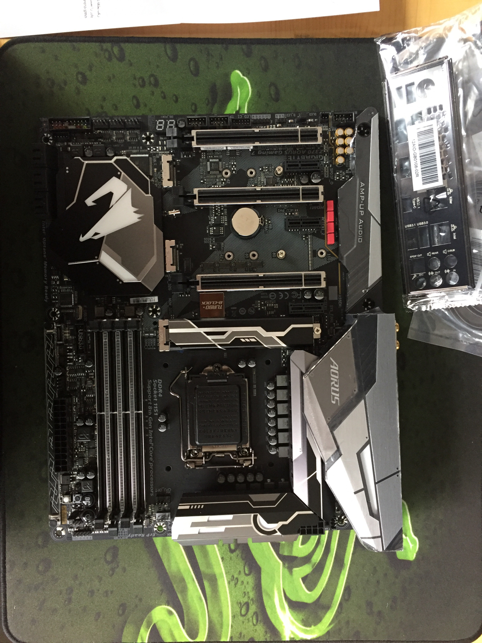 作业贴技嘉z370g78700k技嘉1080ti水之力海盗船500dh150ipro装机作业