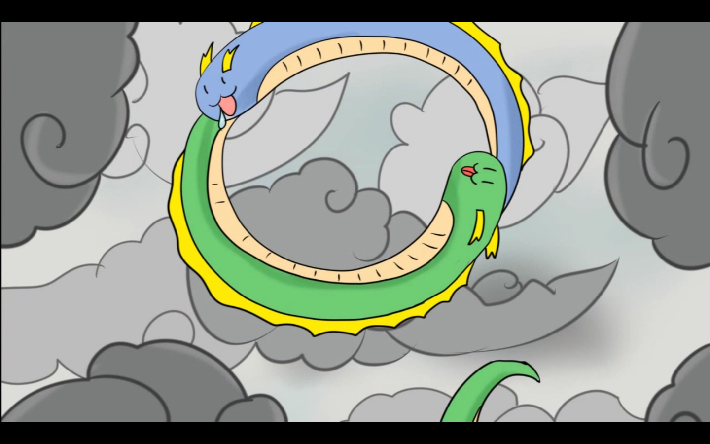 [视频] 给大家安利一个国人做的双龙动画短片,笑死人不偿命