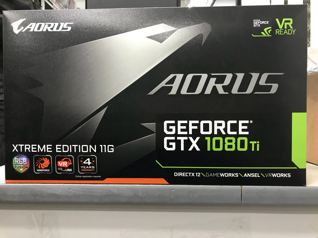 出一张1080ti技嘉大雕