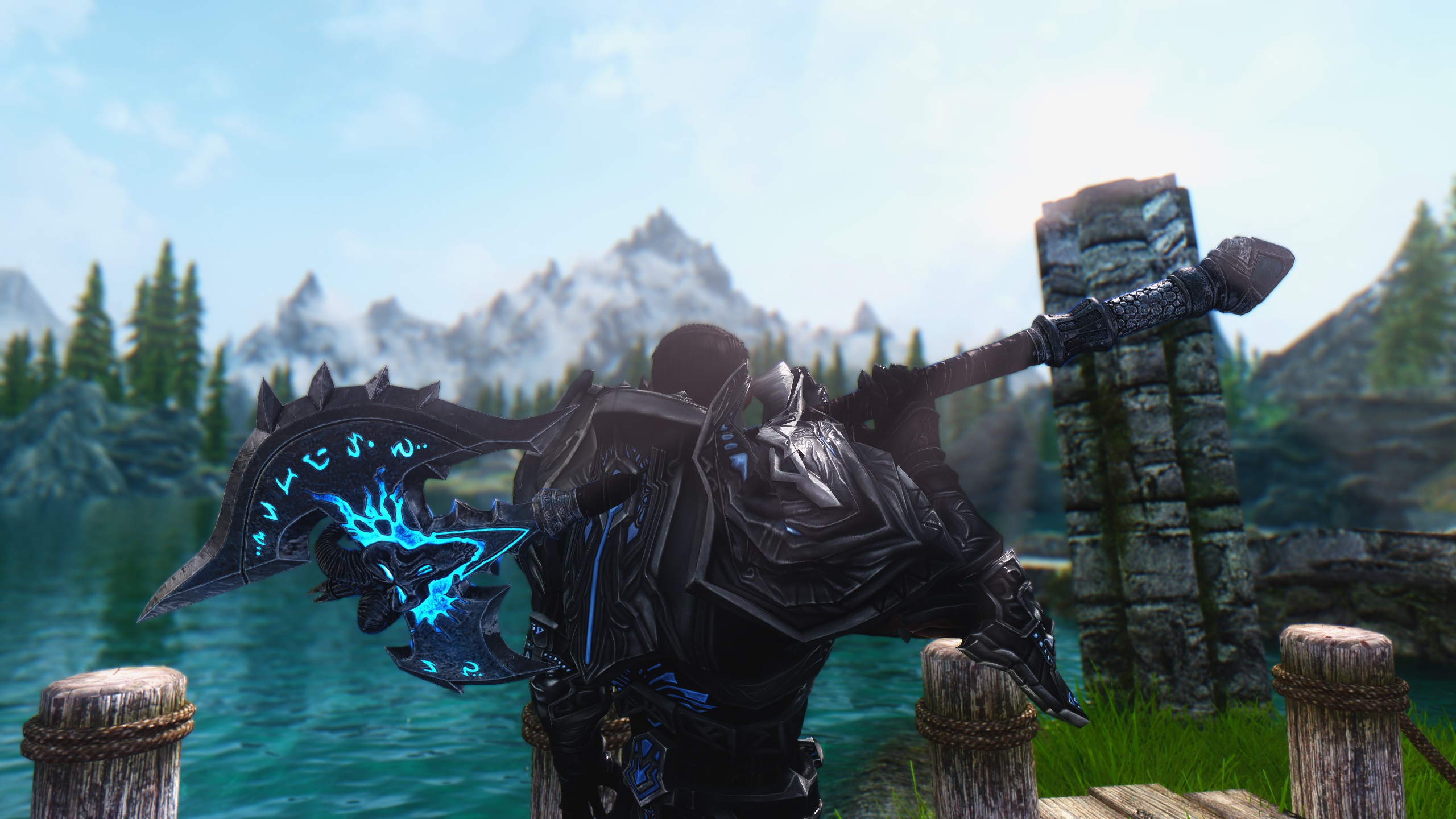 [超多大图] 展示魔兽中有名的武器在新引擎下的重生(灰烬使者,风剑,影