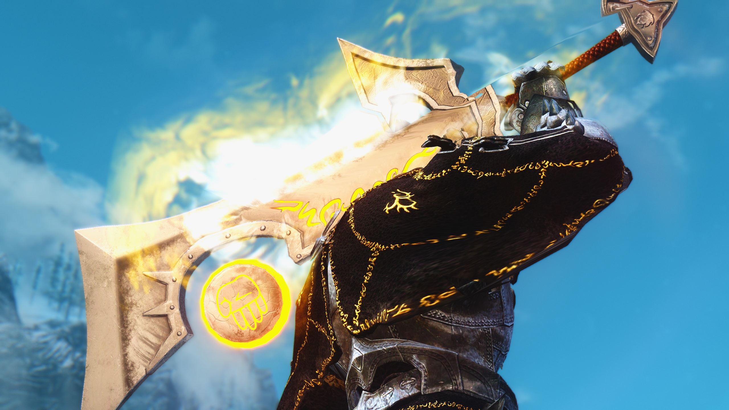 [超多大图] 展示魔兽中有名的武器在新引擎下的重生(灰烬使者,风剑,影