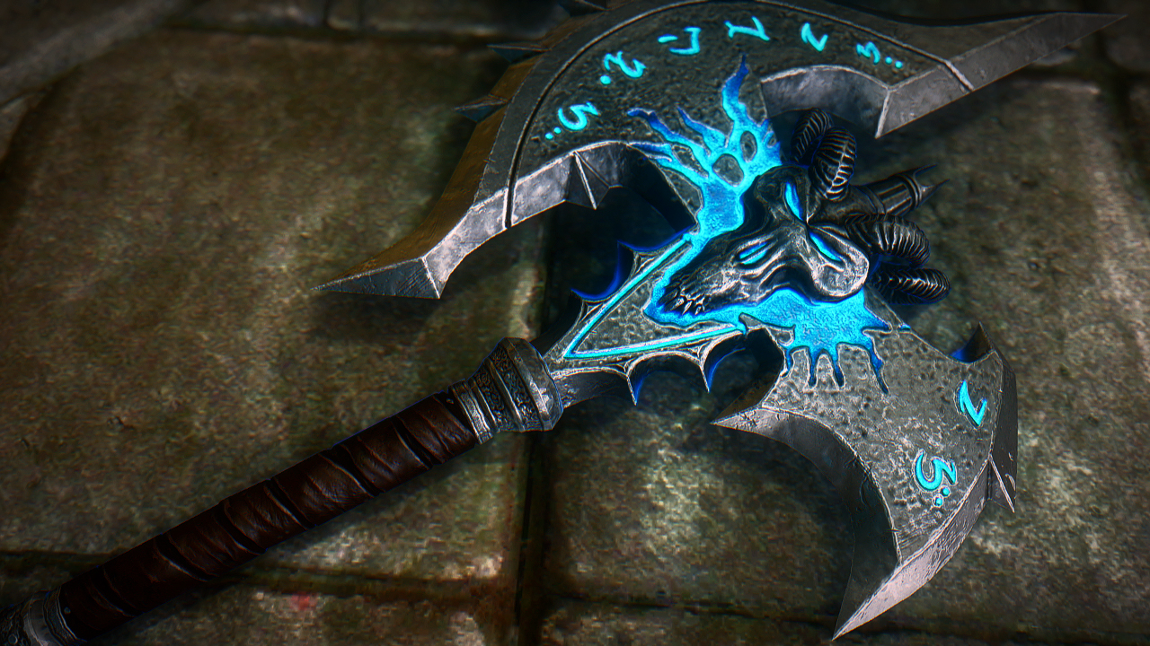 [超多大图] 展示魔兽中有名的武器在新引擎下的重生(灰烬使者,风剑,影