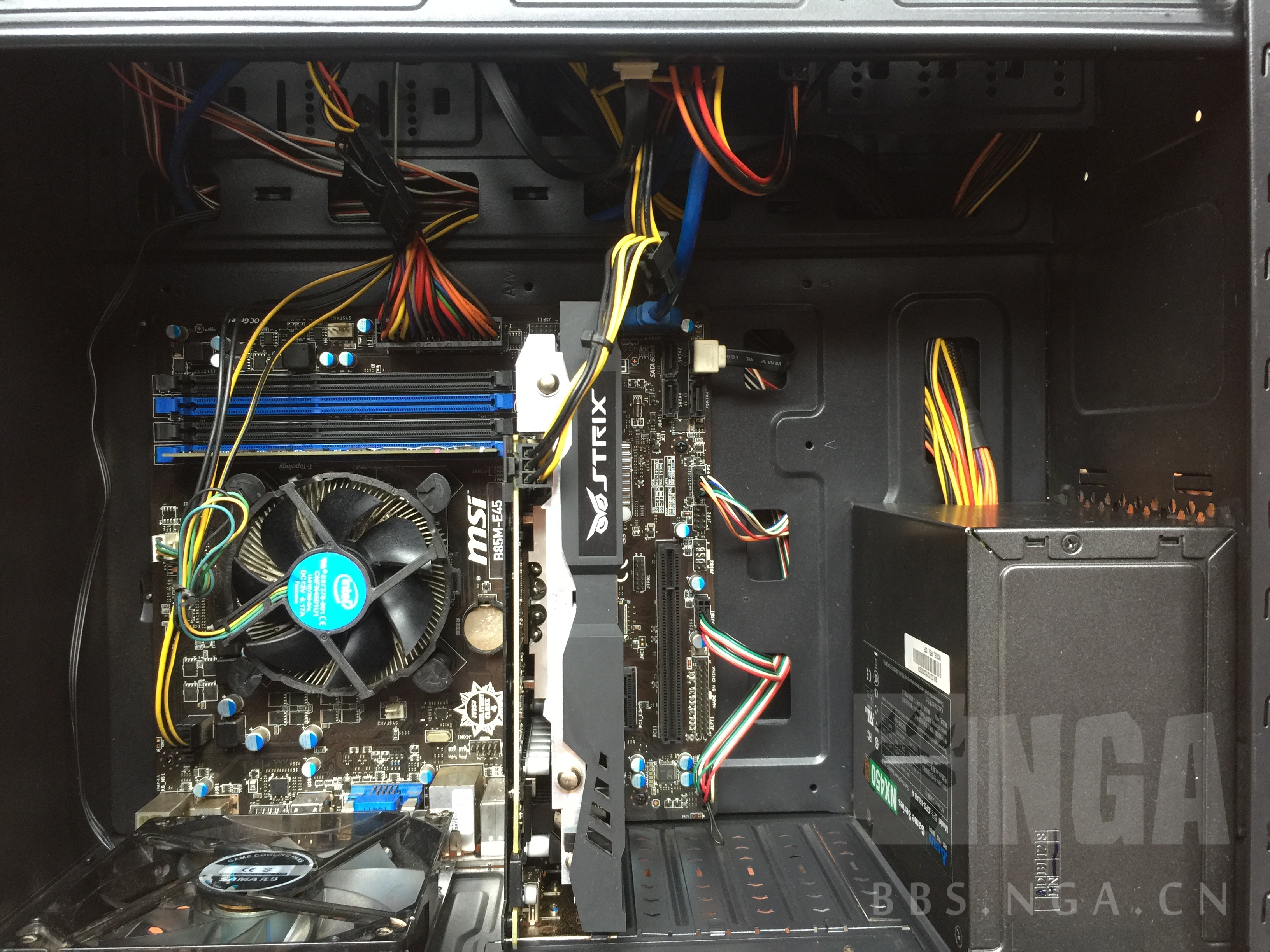 [电脑硬件] 出个i5 4590 微星b85m-e45主机.