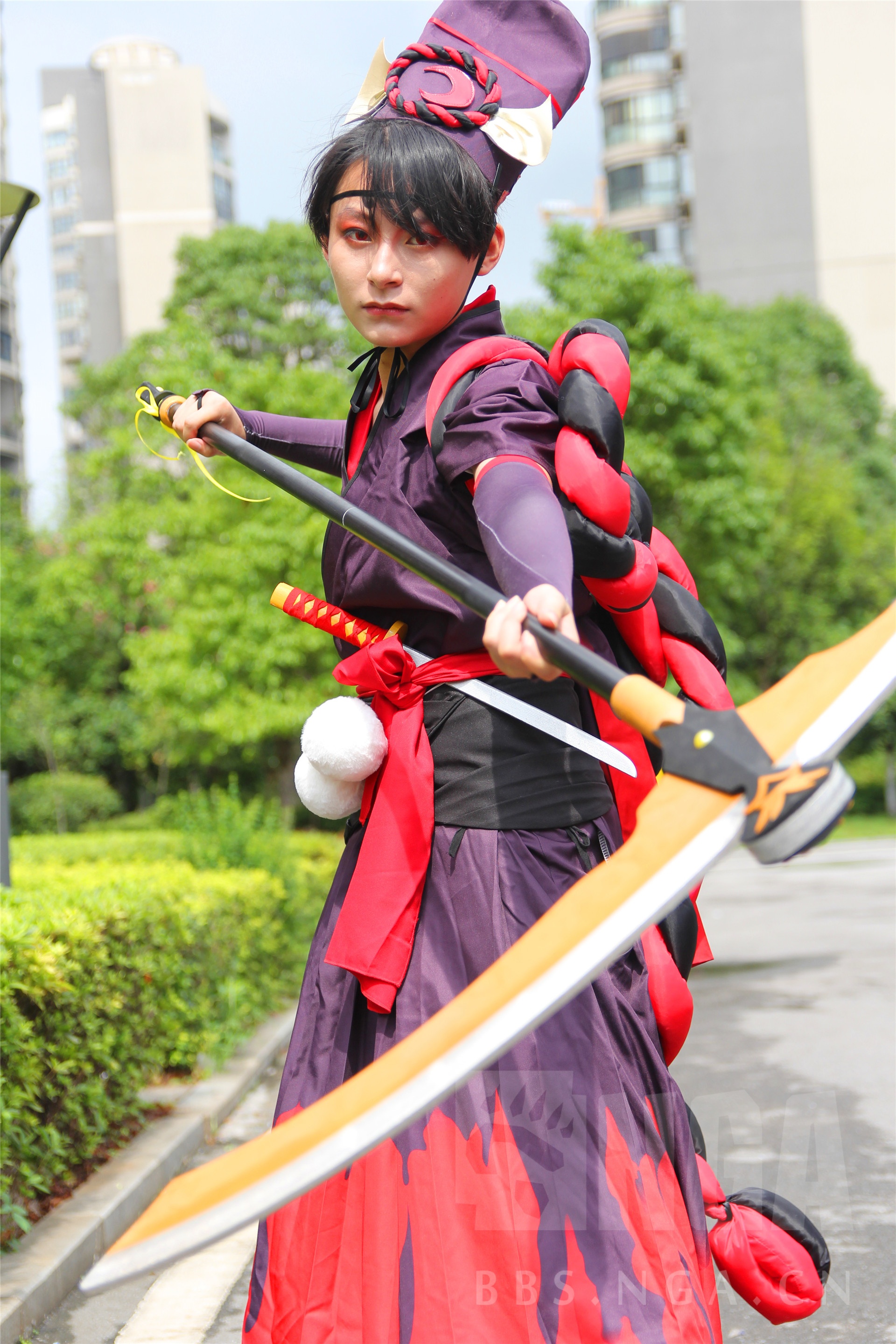 76p长沙acc漫展现场第一天漂亮的花鸟小姐姐鬼使黑偶遇鬼使白草爹大战