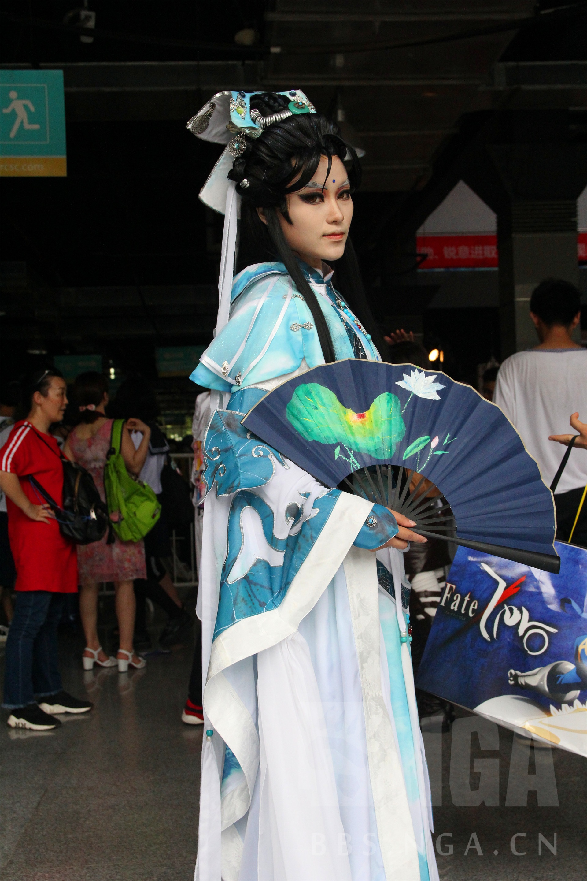 76p长沙acc漫展现场第一天漂亮的花鸟小姐姐鬼使黑偶遇鬼使白草爹大战