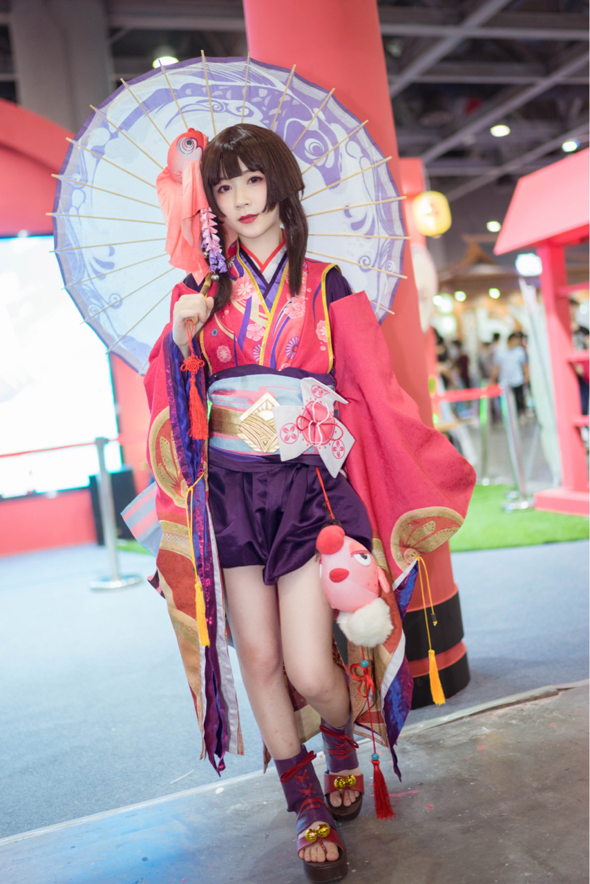 漫展广州萤火虫嘉年华阴阳师展台现场