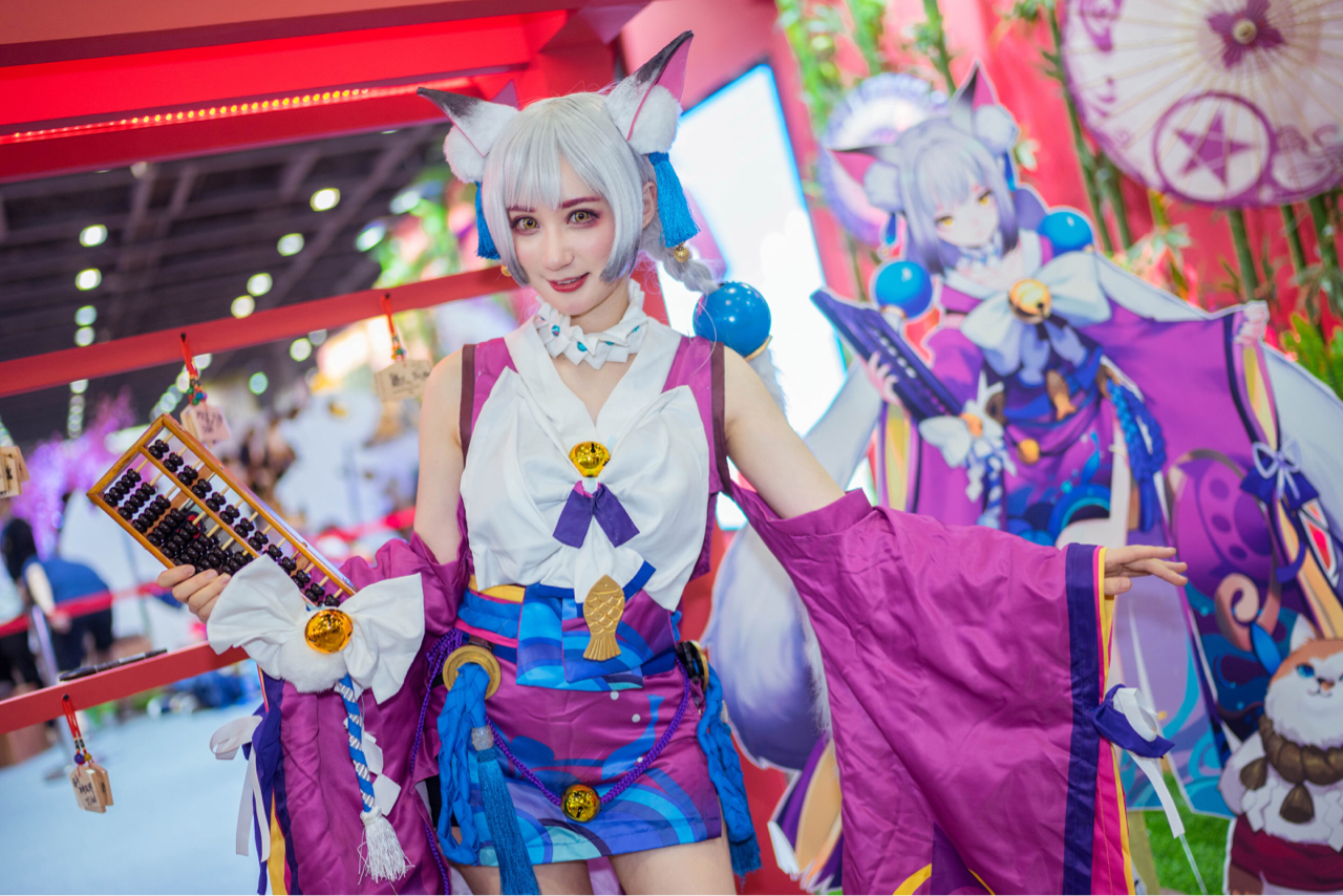 [漫展]广州萤火虫嘉年华,阴阳师展台现场