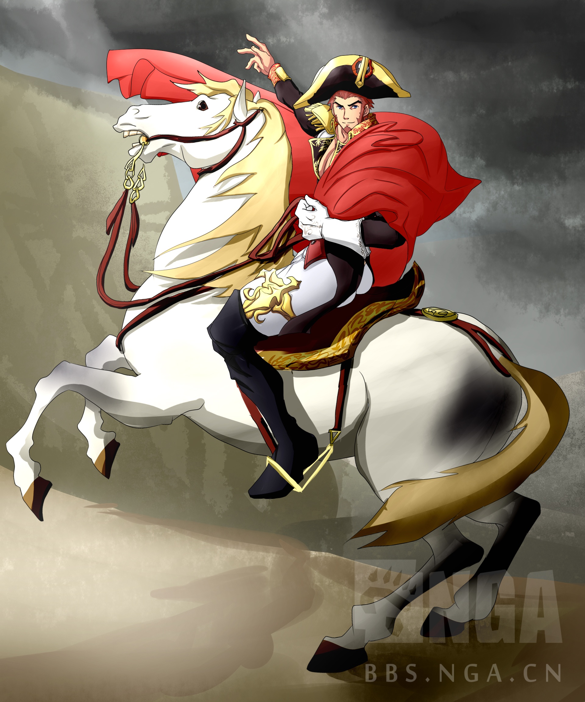 艺术审美e摸不动了摸不动了摸一张骑马拿破仑