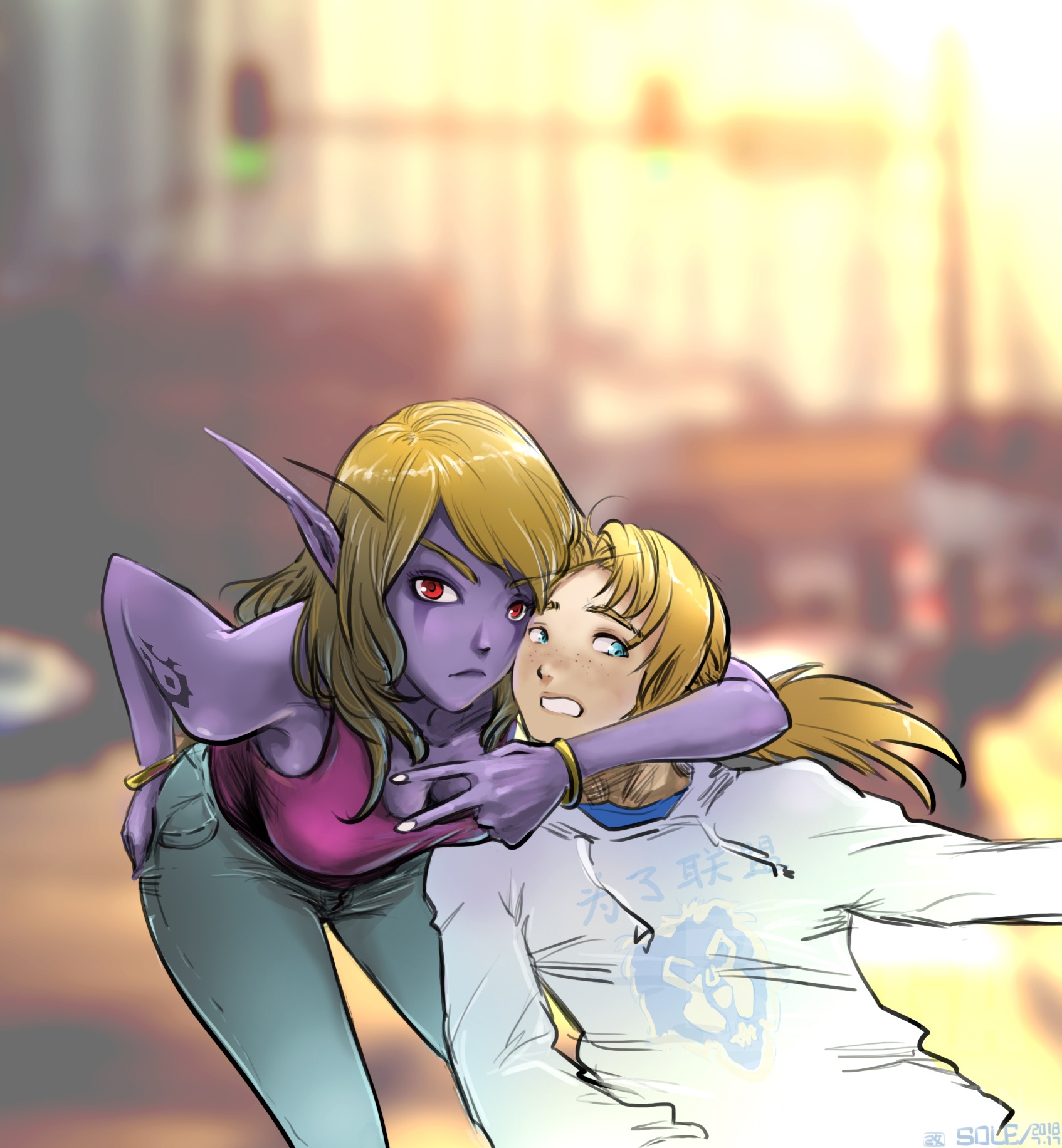 原创女王与安度因cp