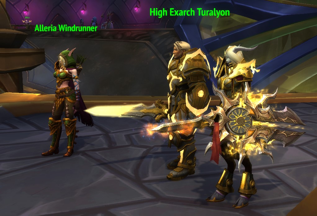 我光铸大领主的铠甲完全可以和大主教图拉扬一较高下嘛