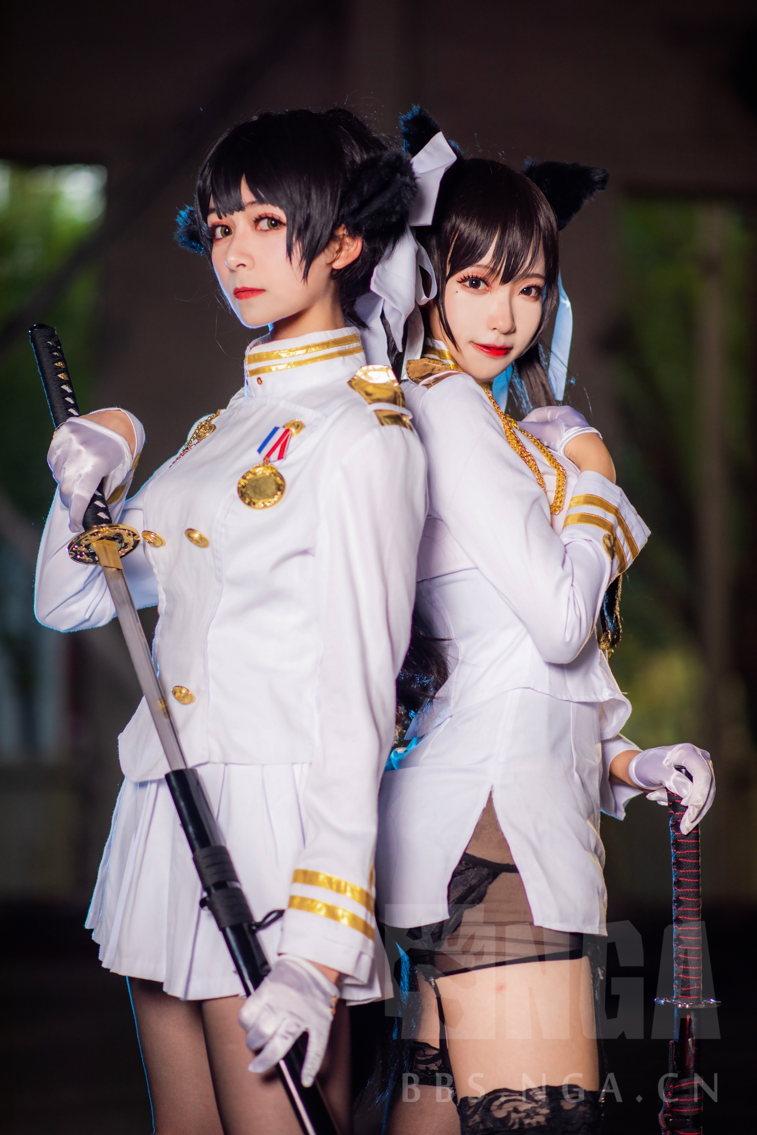 其他cosplay上周拍的高雄和爱宕先发三张速报晚几天发全部片子拍的不