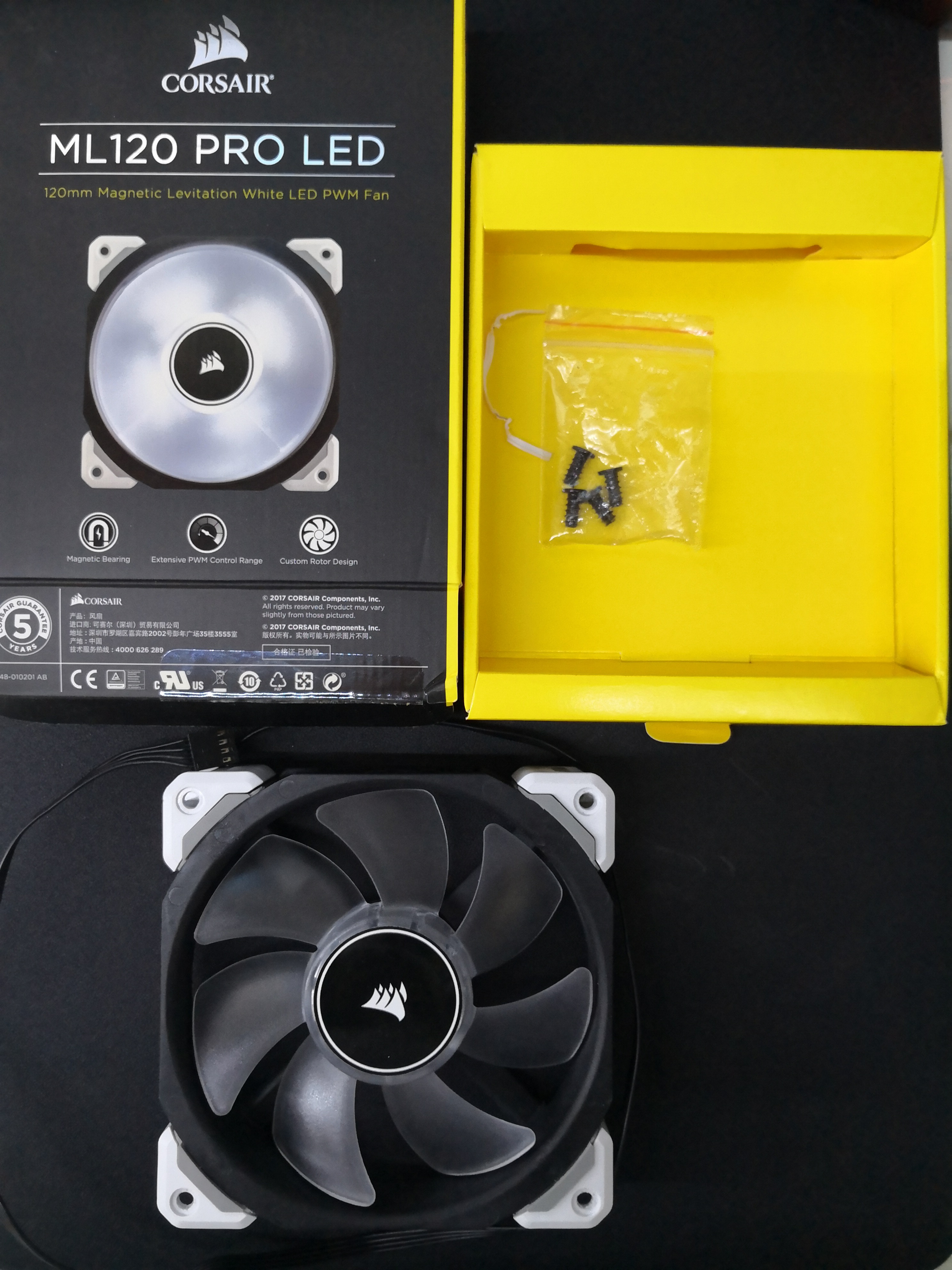 电脑硬件出闲置公版gtx1080影驰在保海盗船风扇ml120pro白灯已出