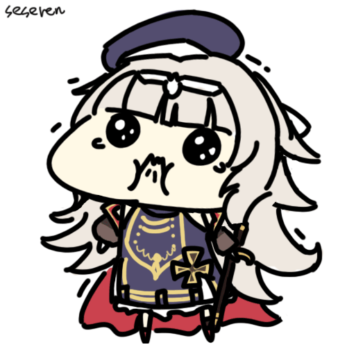 分享失智魔方转载一下seseren画师新的碧蓝表情