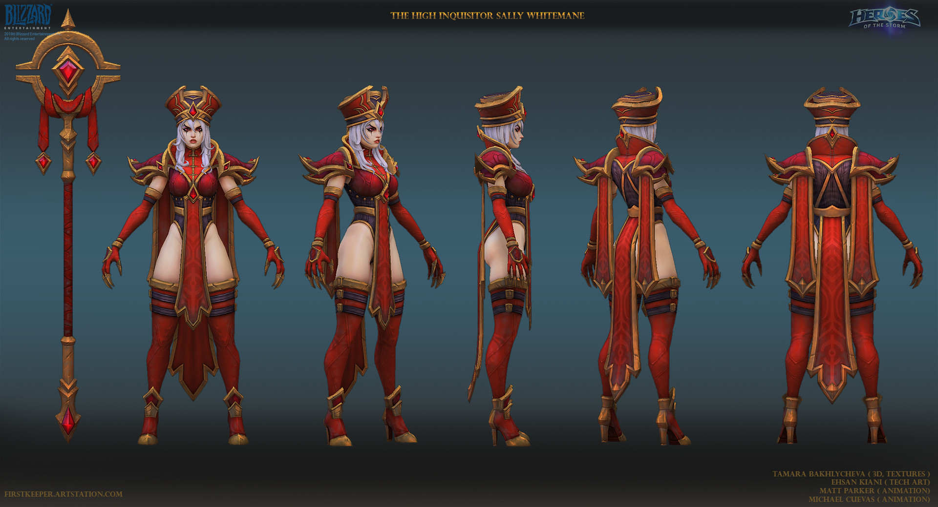 搬运怀特迈恩游戏内模型高清大图欣赏