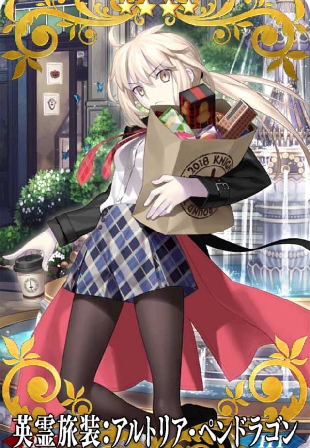 [艺术审美e-]为啥黑呆的英灵旅装上长着呆毛