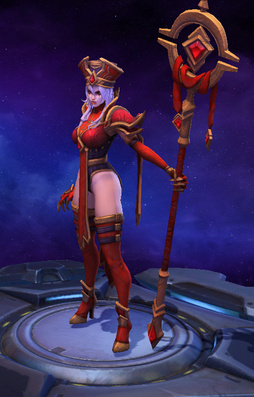 试用了一下怀特迈恩所有配色和皮肤都好看