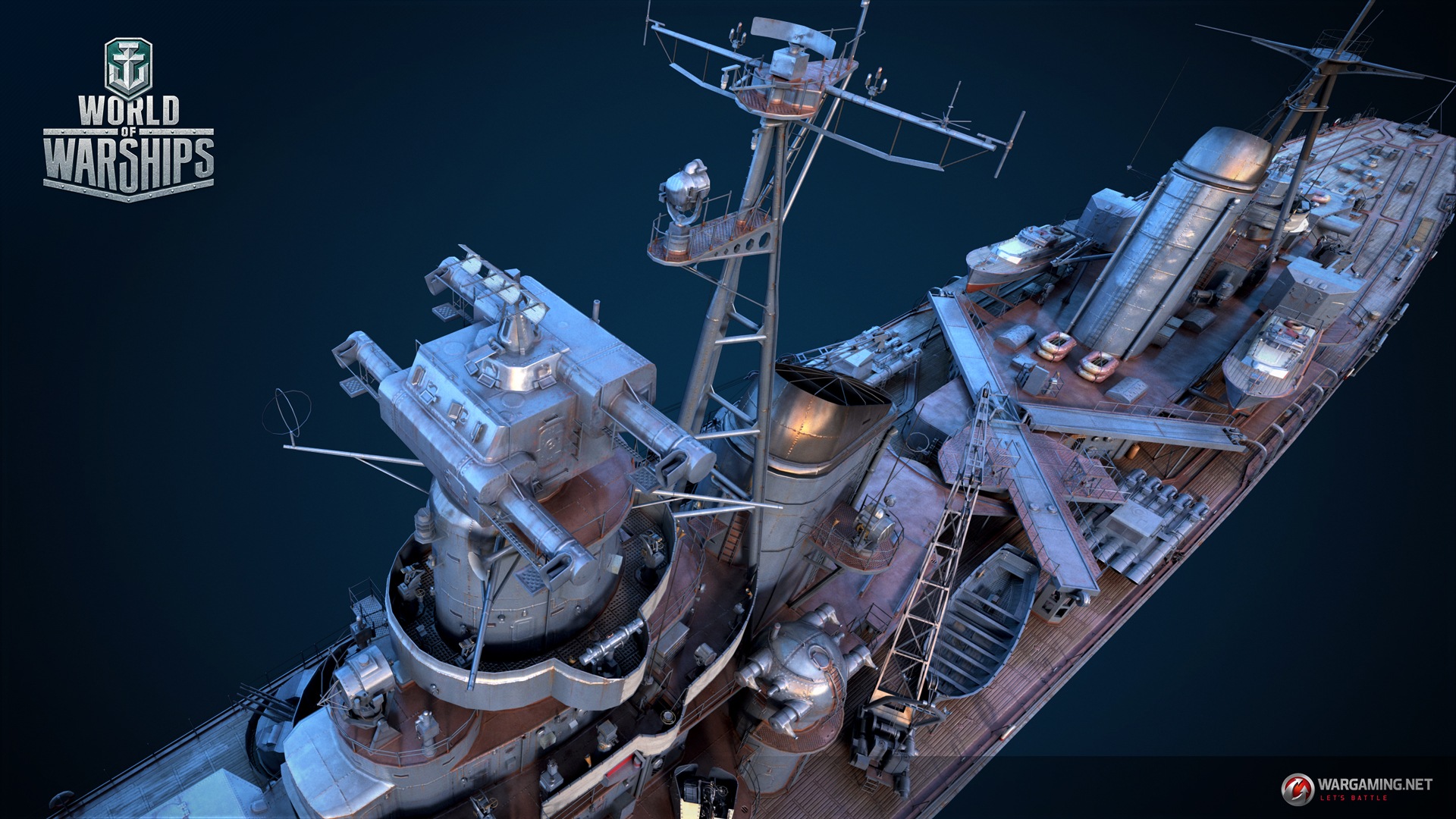 wows周边官方科普图纸舰艇巡洋舰布琼尼