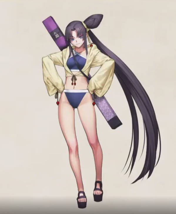 精神污染c牛若丸这套泳装有点过分偷懒啊求潭友鉴定是否撞设计