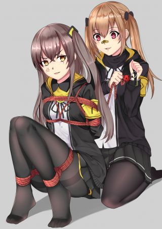 算是福利氵在p站上遇见个画师他的最近tag是紧缚少女前线然后