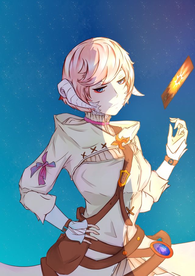 [原创]平涂 ff14占星术师