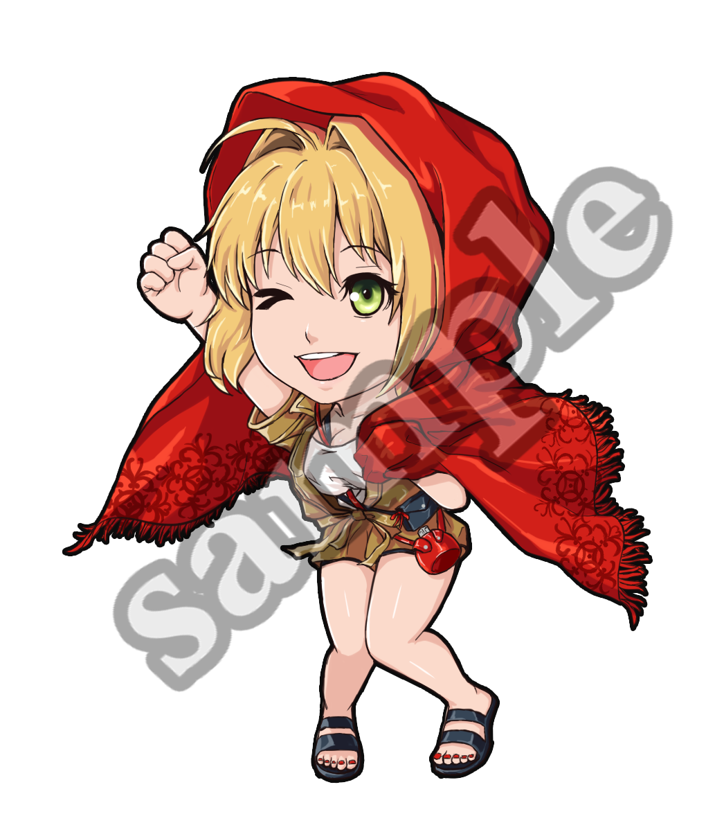 [厨力放出e] [艺术审美e-] 涂了一枚q版的旅装尼禄