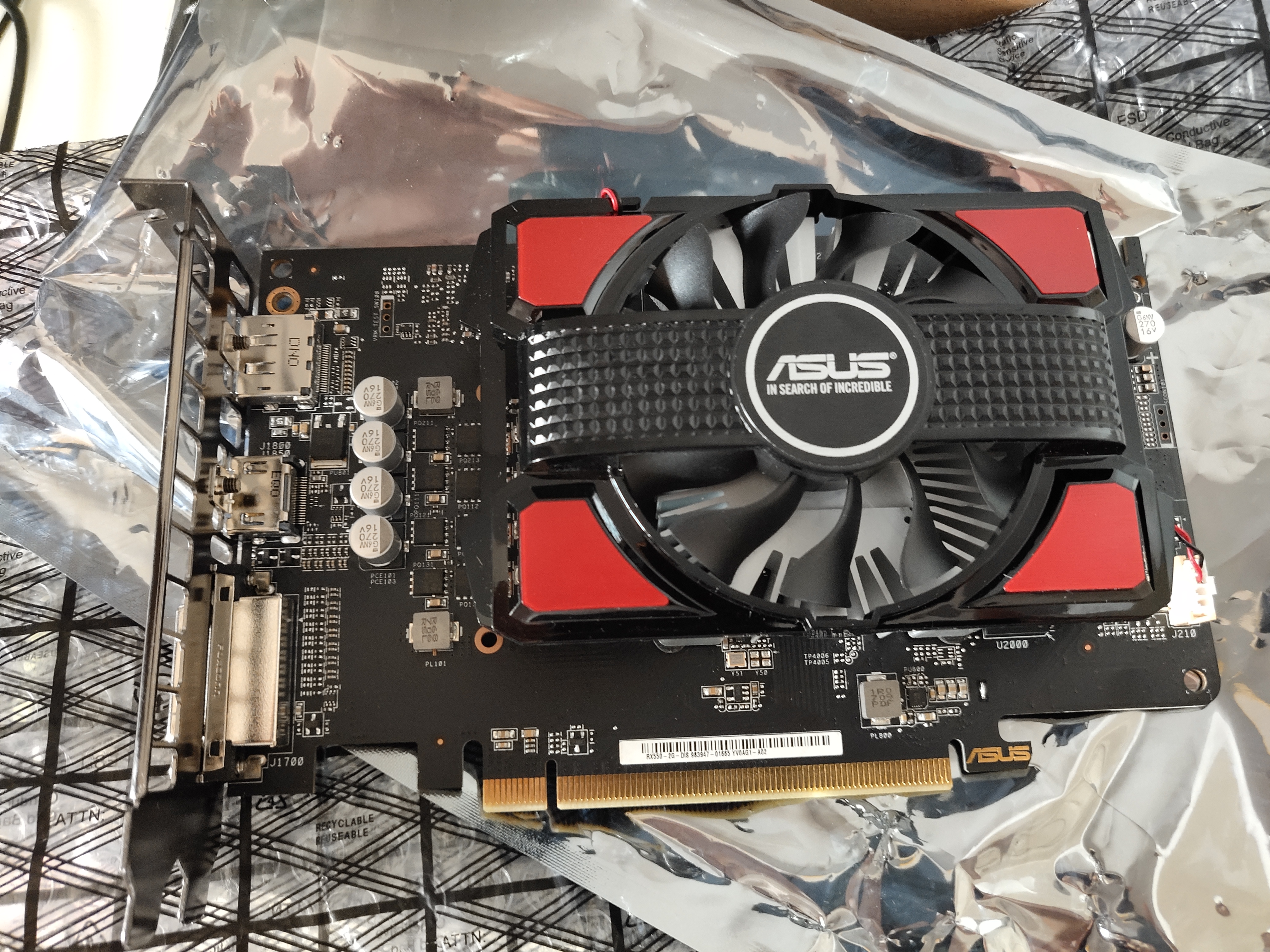 电脑硬件华硕rx5502g