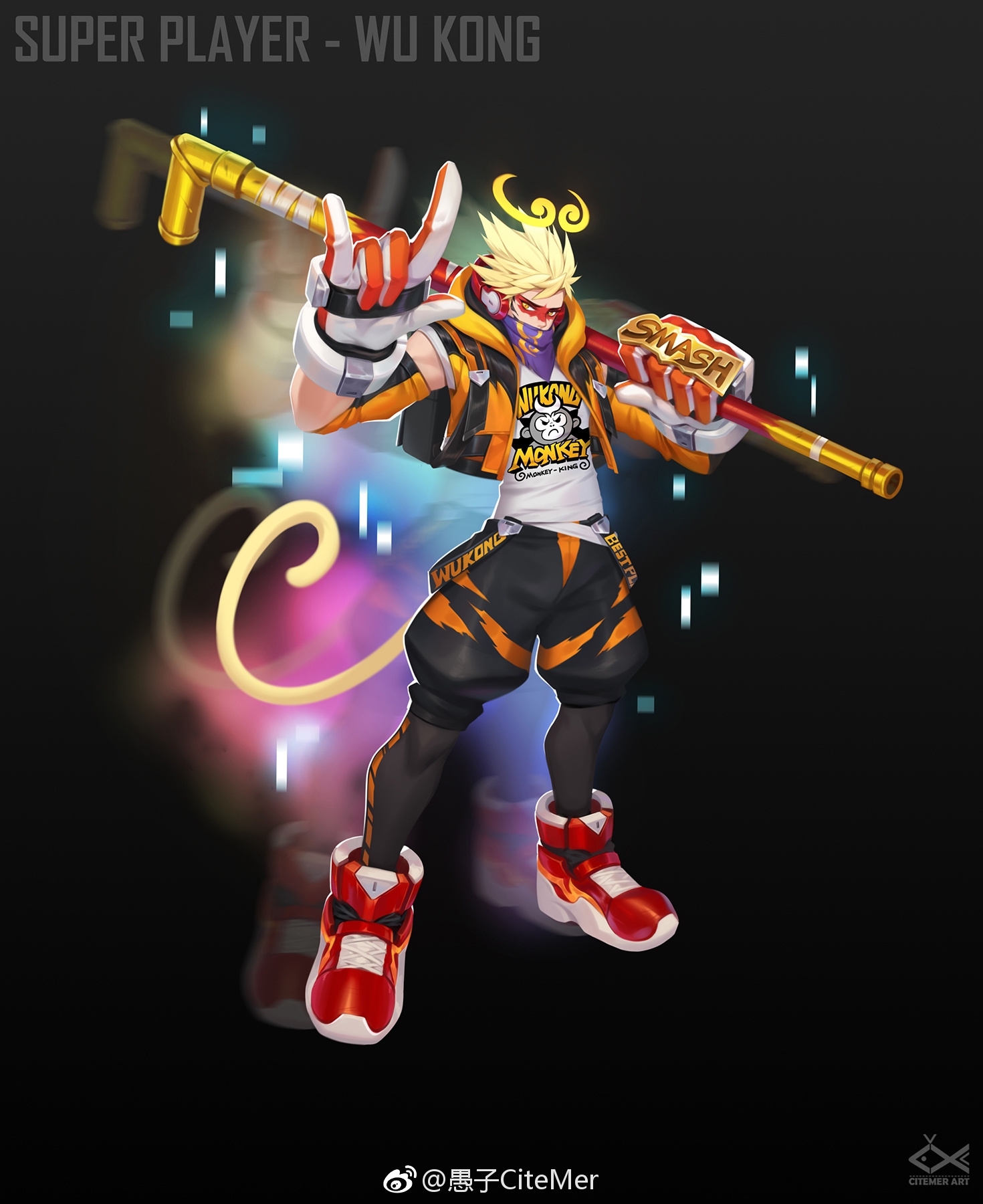 愚子放出了全息碎影的设定图