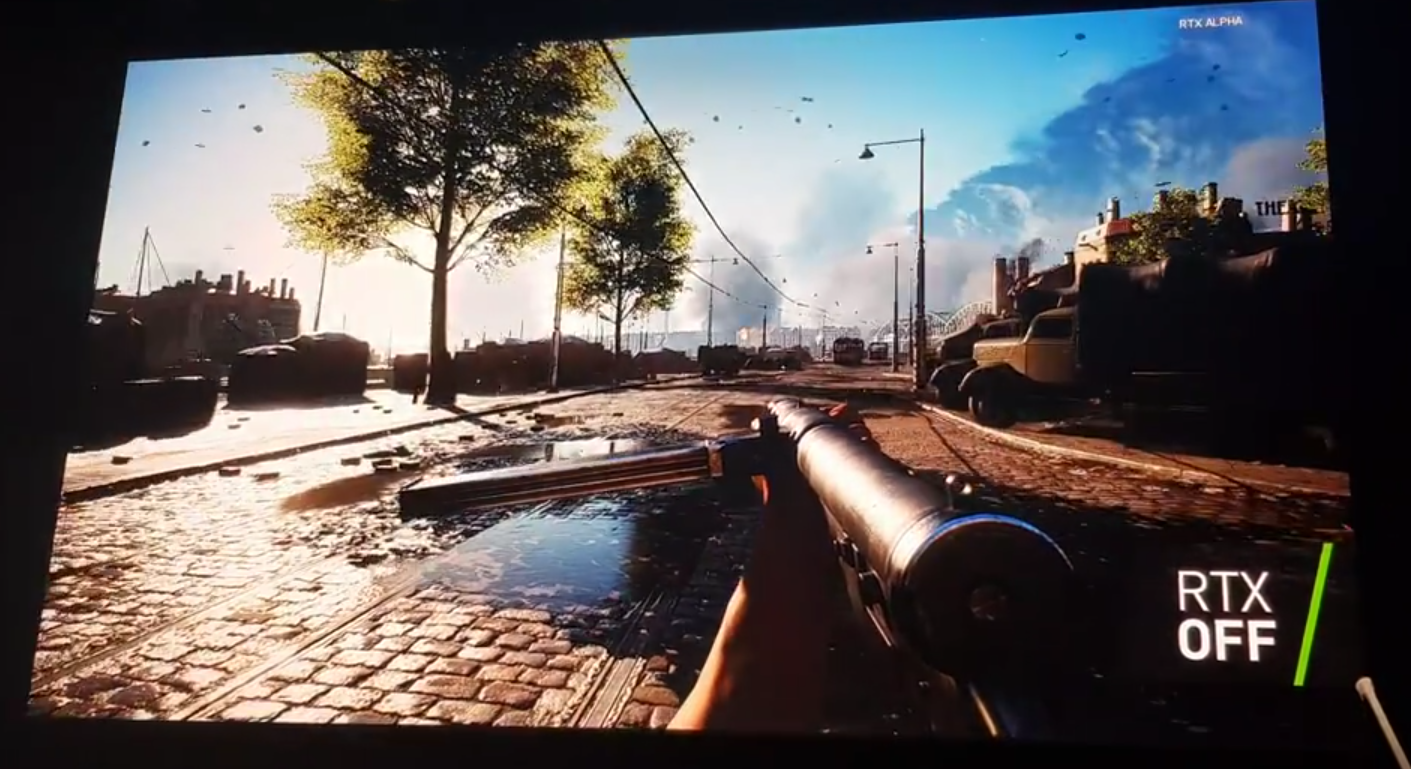 战地5 光线追踪效果演示对比