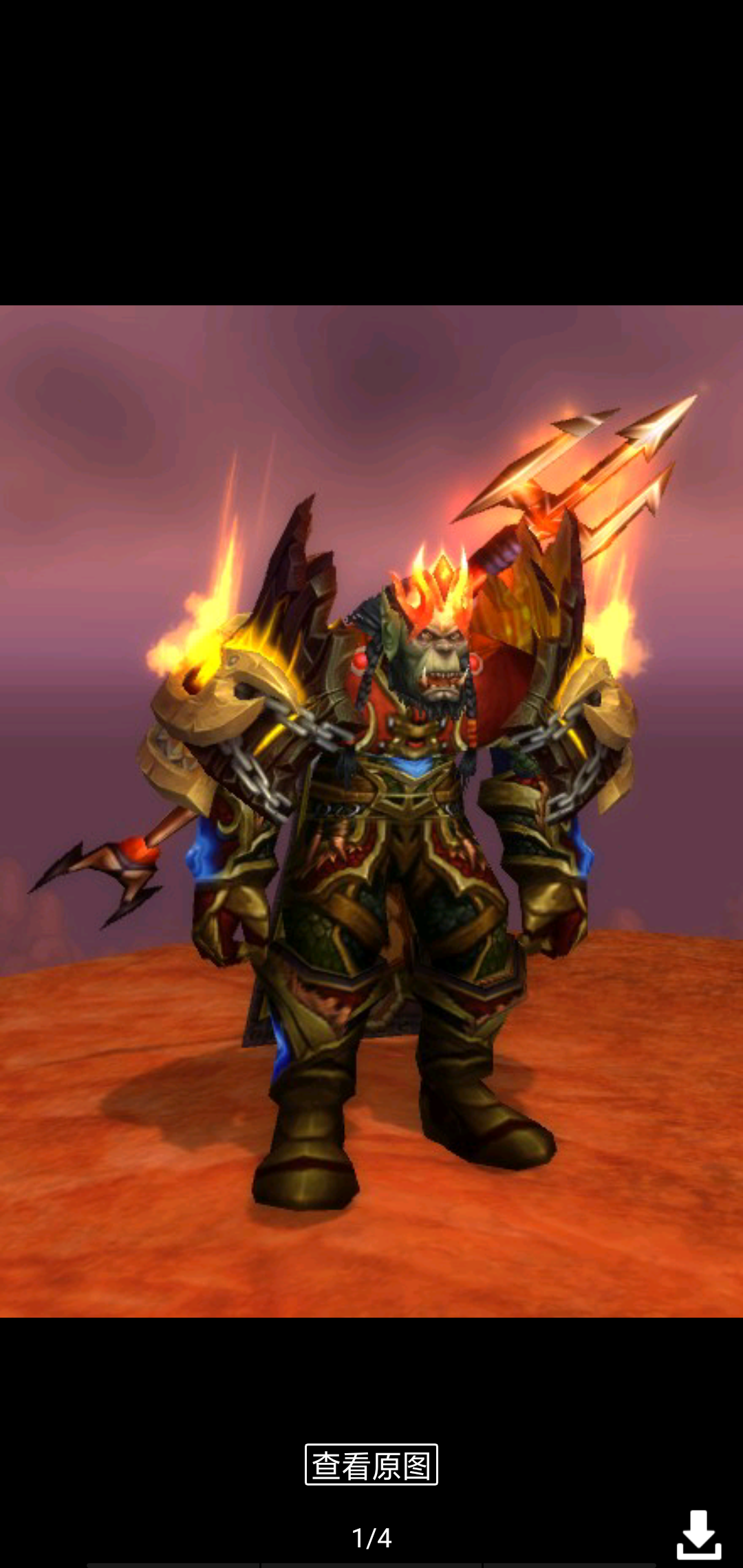 有兽人猎人幻化快把你最帅的那套拿出来