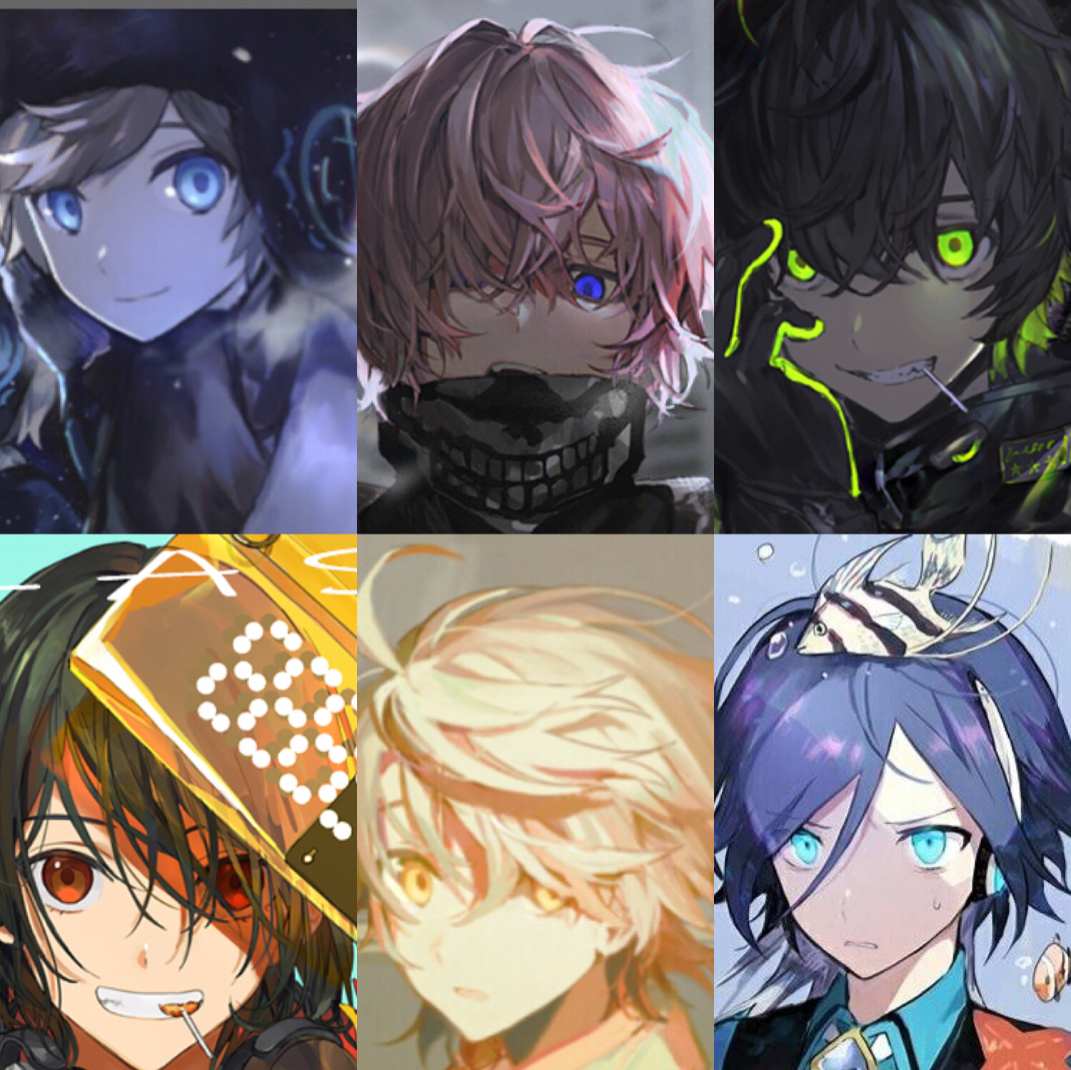 面具saber应该是五星 (放一些hou太太自设的男孩子,可以作为