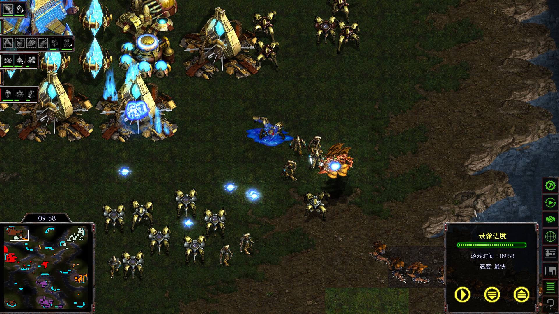 刚刚去sc1战网撸了盘biggamehunters好爽