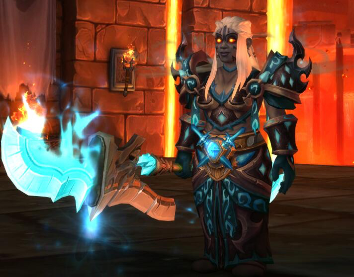 黑铁矮人板甲幻化战士