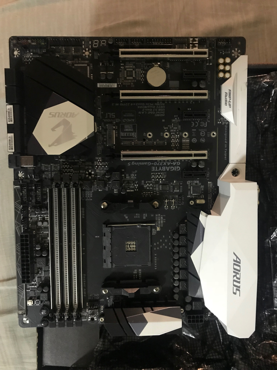 出技嘉 ax370 gaming5 主板