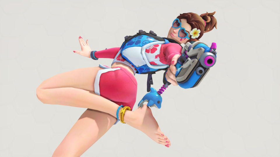 守望先锋 守望先锋同人 这次活动皮 宋哈娜有适合做头像的吗