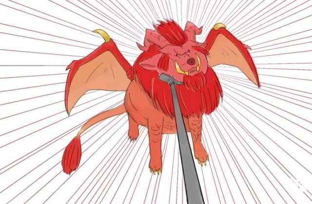 [有点意思][每日傻屌]第一次打炎王龙 你真的是古龙吗怎么这么萌