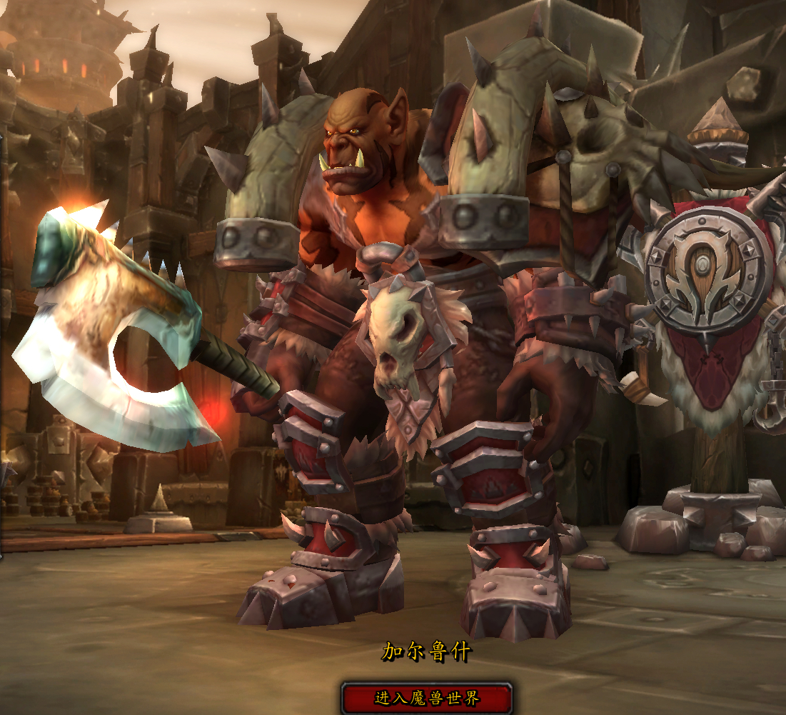 [cosplay]正统部落的大酋长:加尔鲁什-地狱咆哮,传说中的脑残吼!