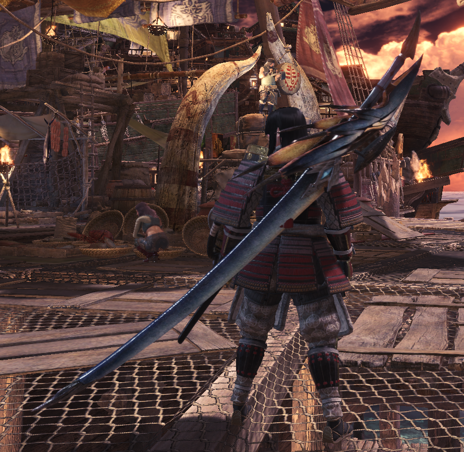 风飘太刀太帅自己配了套配装求大佬改进