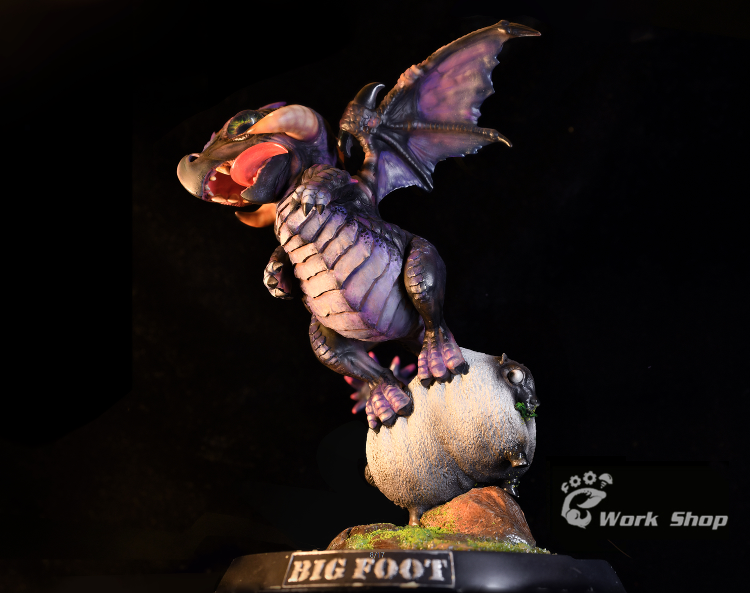 原创bf鬼旋新作黑龙宝宝奥妮克希亚童年的回忆