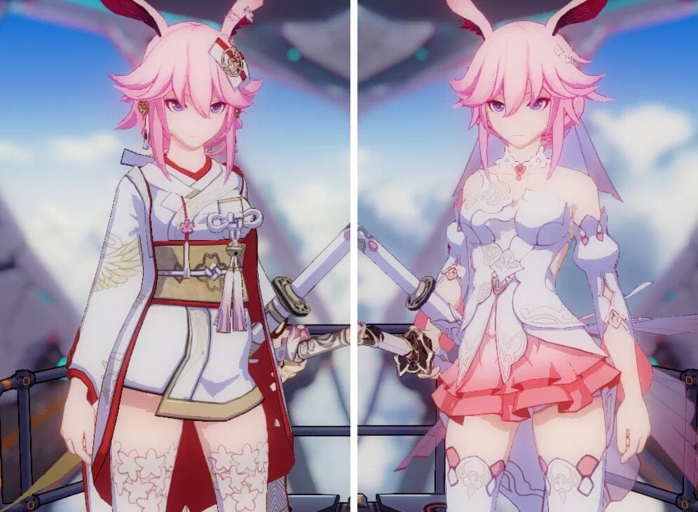 喜迎八重樱新皮肤