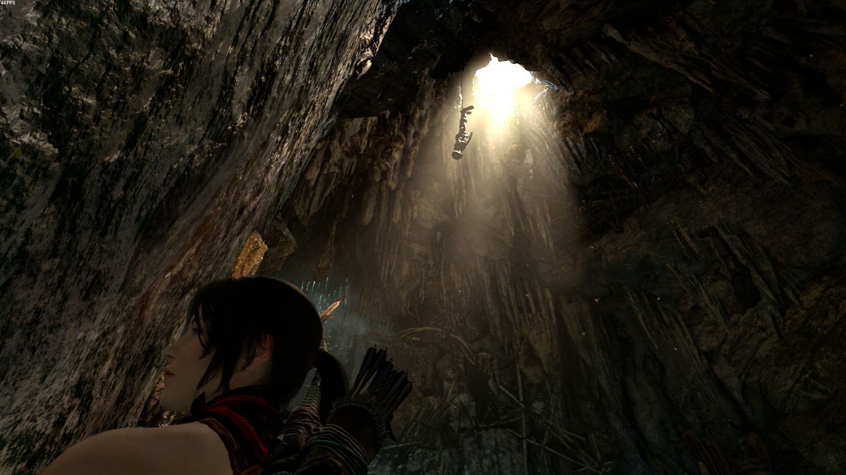 举手提问古墓暗影在灰岩坑被水流冲到一个溶洞坑里了要怎么出去呢