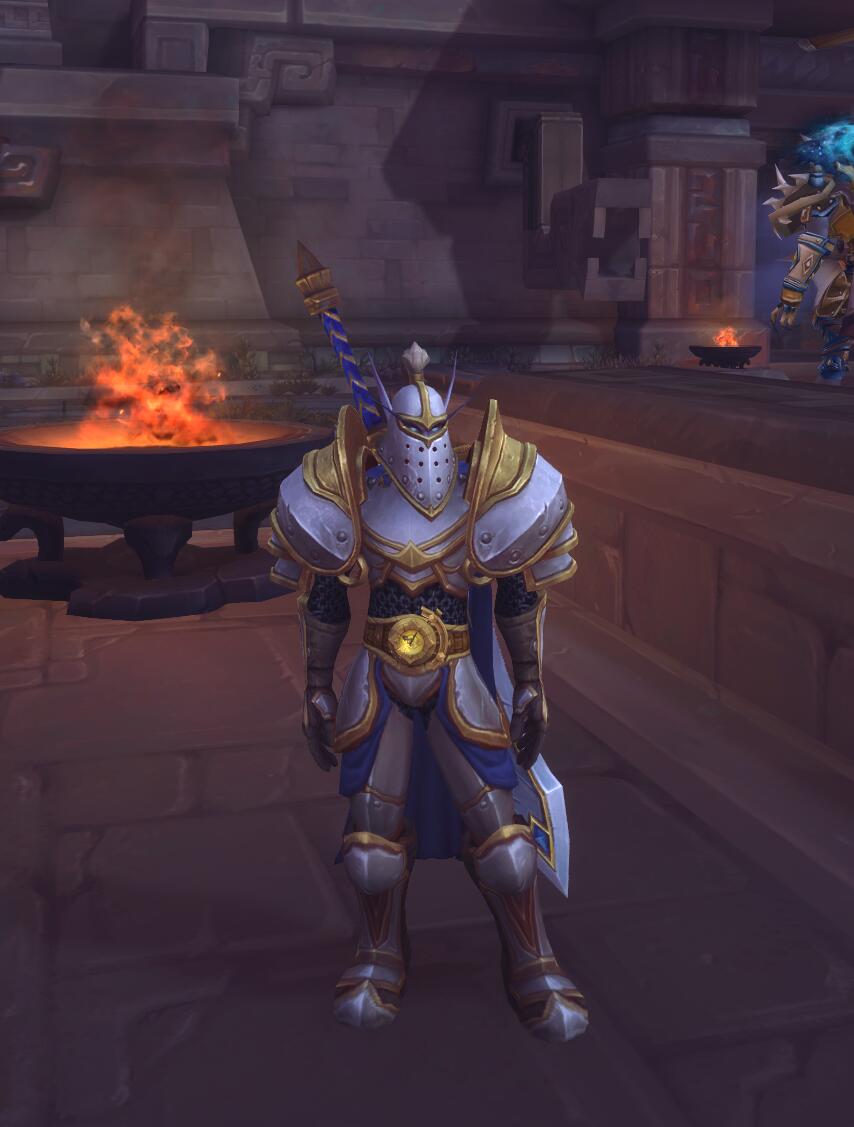 这个第七军团套装只能人类幻化