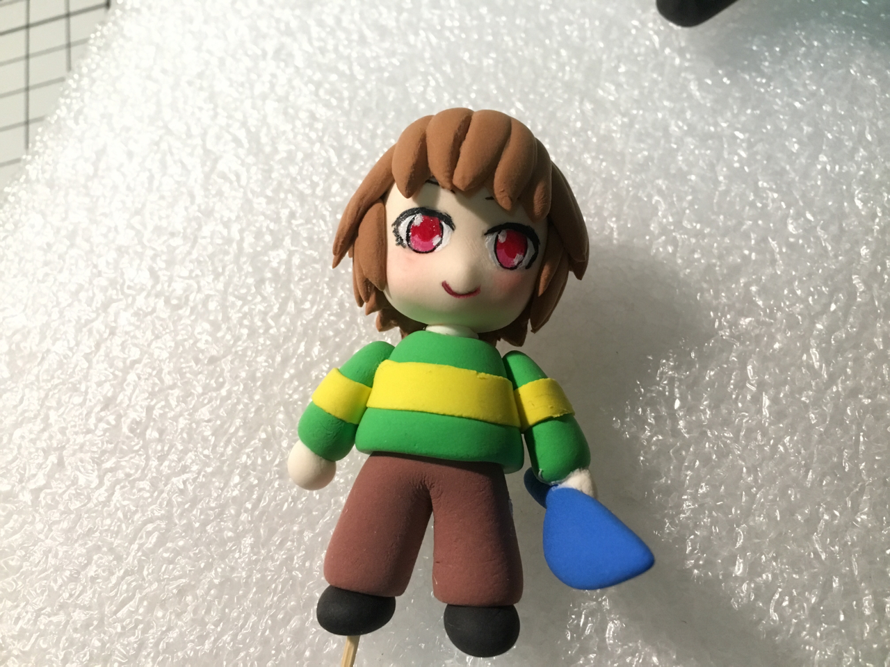 [超轻粘土]传说之下鱼姐和chara