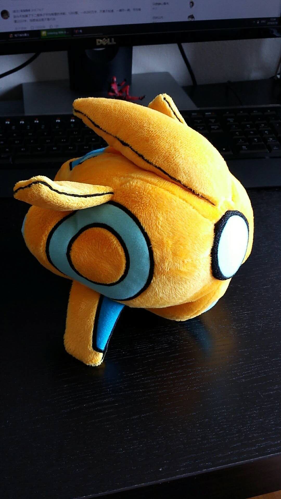 代购man给买的探姬毛绒公仔