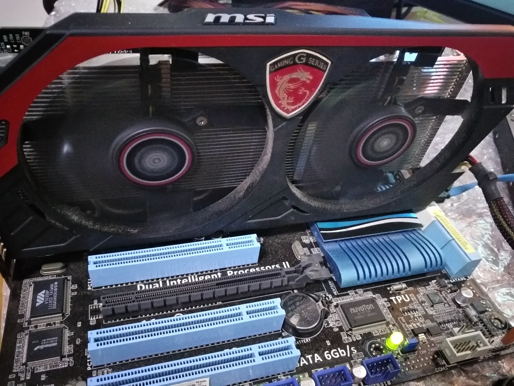 大神来看看微星这款750tigaming2g跑分略低但散热好啥原因