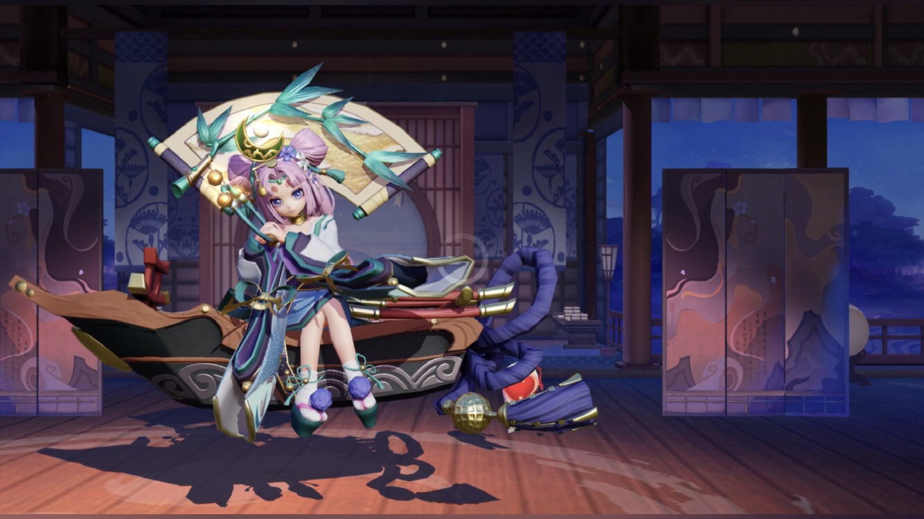 搬运辉夜姬烟舟泛月特效好看