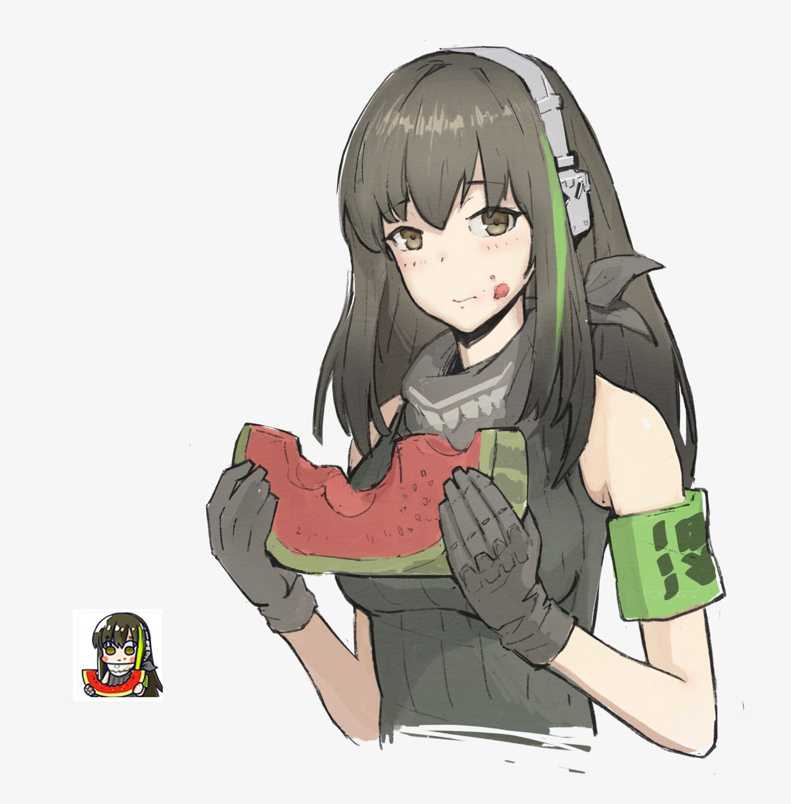 [求图氵][问个问题]小公主吃瓜的系列表情是哪来的?