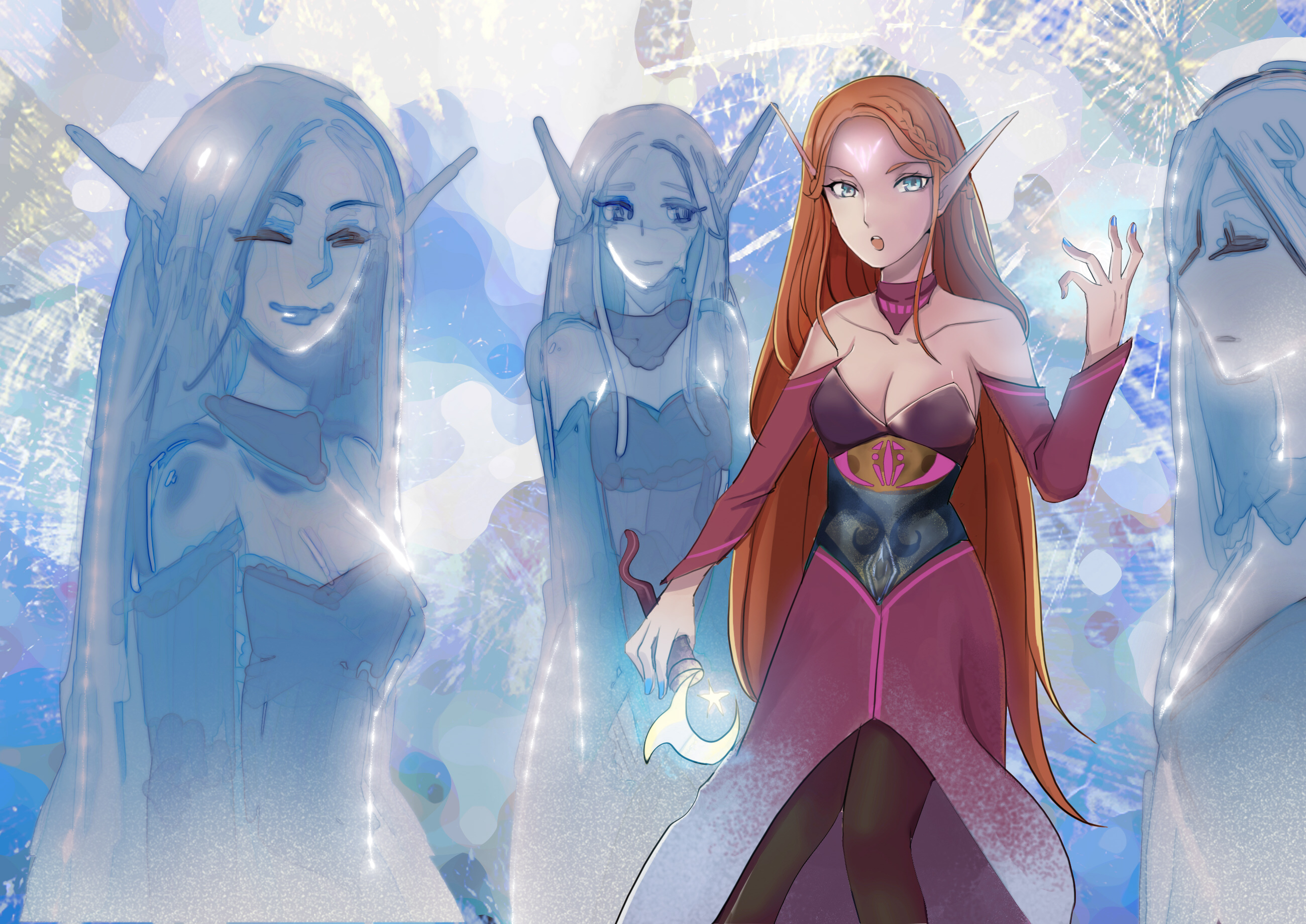 幻想中的法师镜像