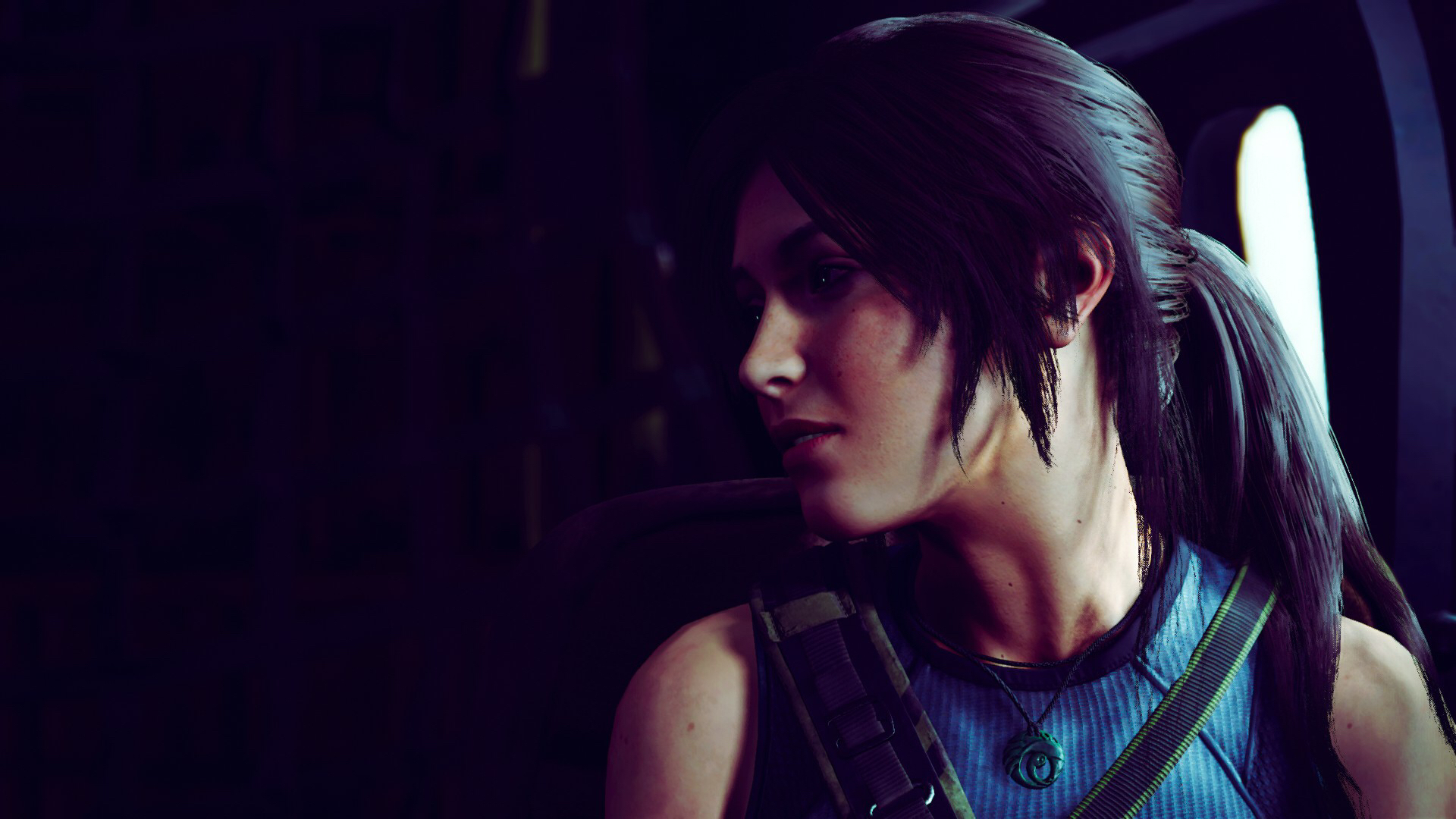 视频玩家表示古墓丽影暗影里劳拉的脸挺好看啊就是没9少女而已