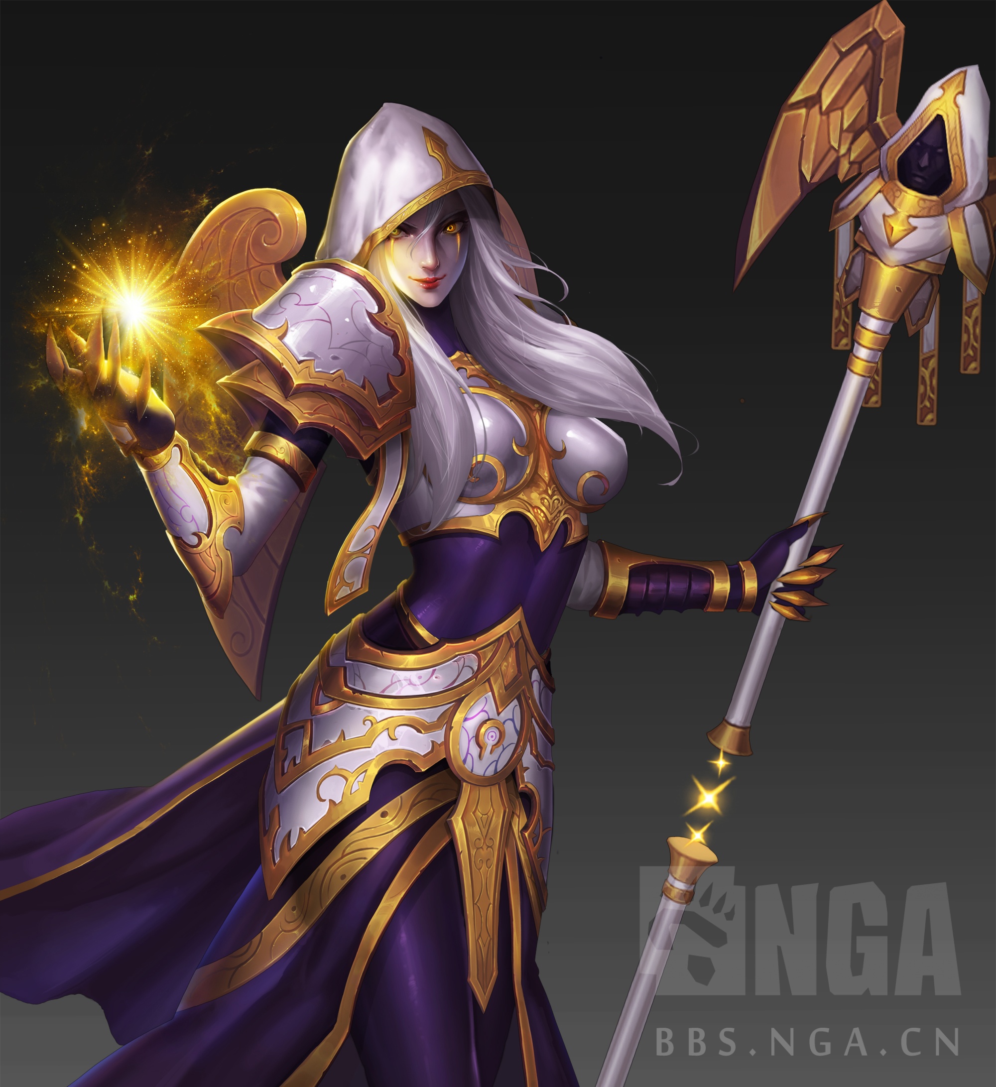 风暴魔兽暑期命题绘神使套装怀特迈恩