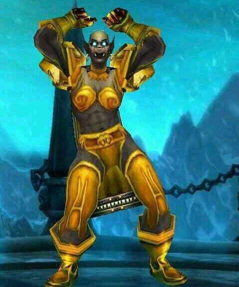 玛格汉女兽人,一套性感的幻化!